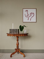 Sandberg strepen behang Estelle light green lichtgroen jongenskamer meisjeskamer babykamer neutrale kinderkamer S10628