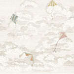 Bonnie and Kites Sandberg Sand zand mural behang voor jongenskamer, babykamer of stoere meisjeskamer. S10645