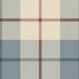 Schotse ruit behang voor kinderkamer, jongenskamer Ranold Sandberg light blue lichtblauw S10753