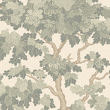 Sandberg Behang Eken - Garden Green