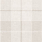 Schotse ruit behang voor kinderkamer, jongenskamer Ranold Sandberg light grey licht grijs S11017