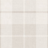 Schotse ruit behang voor kinderkamer, jongenskamer Ranold Sandberg light grey licht grijs S11017