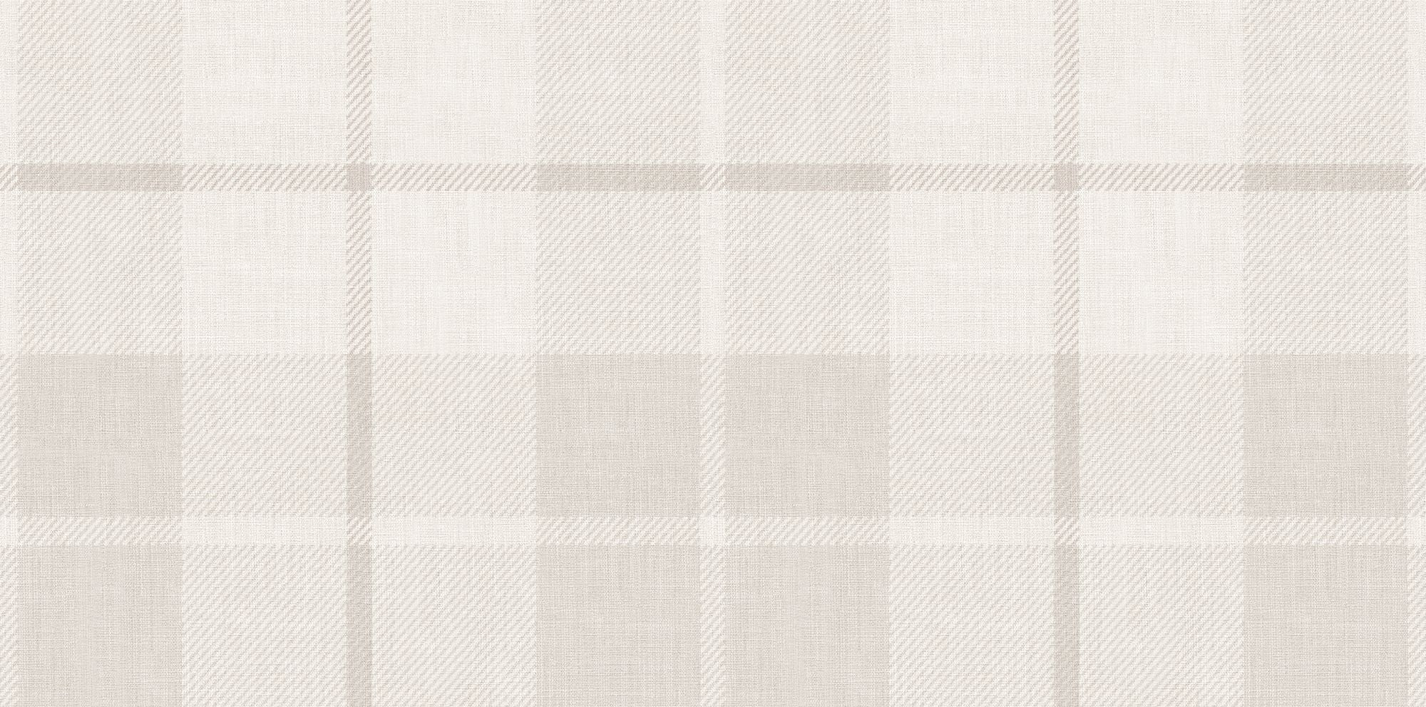 Schotse ruit behang voor kinderkamer, jongenskamer Ranold Sandberg light grey licht grijs S11017