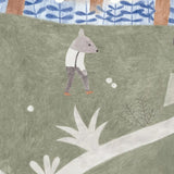 Season Paper x Maison Eliza Le Chemin behang mural voor de kinderkamer 