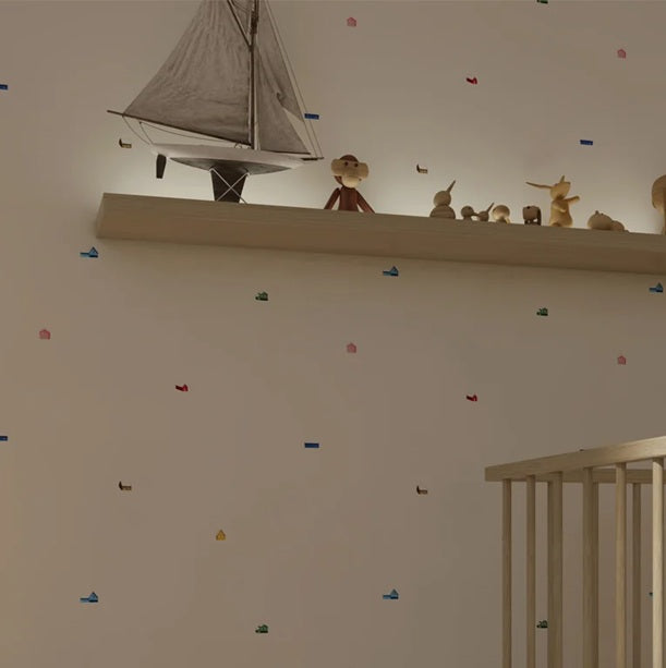 Season Paper Maisons behang voor de neutrale kinderkamer offwhite