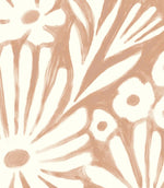 Season Paper Parfum bloemen behang voor een meisjeskamer of babykamer terra roze