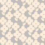 Season Paper bloemen behang voor meisjeskamer en babykamer lichtblauw 