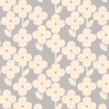 Season Paper bloemen behang voor meisjeskamer en babykamer lichtblauw 