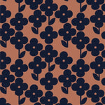 Season Paper Penelope nuit bloemen behang meisjeskamer roze blauw