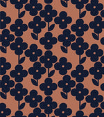 Season Paper Penelope nuit bloemen behang meisjeskamer roze blauw