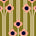 Season Paper Pop Bronze bloemen behang voor de kinderkamer groen
