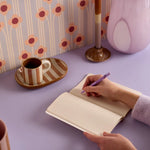 Season Paper Pop Nuage bloemen behang voor de kinderkamer lichtblauw
