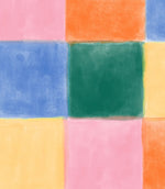 Season Paper Quilt geblokt behang voor de kinderkamer kleuren 