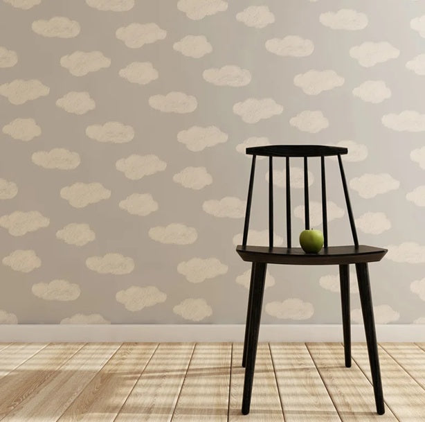 Season Paper wolken behang voor de kinderkamer Somewhere