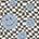 Smiley behang kinderkamer tienerkamer blauw Papr Walls Face the Wall geblokt