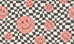 Smiley behang kinderkamer tienerkamer meidenkamer koraal Papr Walls Face the Wall geblokt