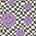 Smiley behang kinderkamer tienerkamer meidenkamer paars Papr Walls Face the Wall geblokt