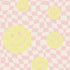 Smiley behang kinderkamer tienerkamer meidenkamer roze geel Papr Walls Face the Wall geblokt