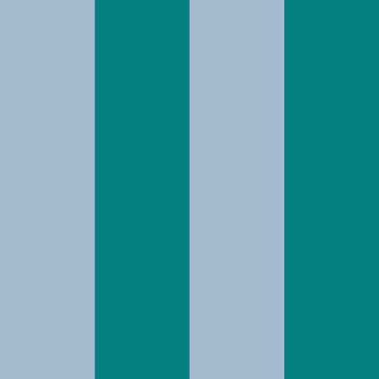 Strepen behang voor de kinderkamer jongenskamer tienerkamer teal lichtblauw Papr Walls