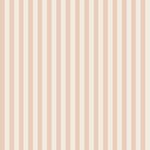 Papr Walls fine line strepen behang voor de kinderkamer meisjeskamer lichtroze creme babykamer