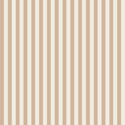 Papr Walls strepen behang voor de kinderkamer neutrale kinderkamer warm beige tienerkamer jongenskamer meisjeskamer