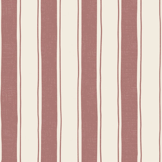 Papr Walls Strepen Behang Straight Up Small - Burgundy