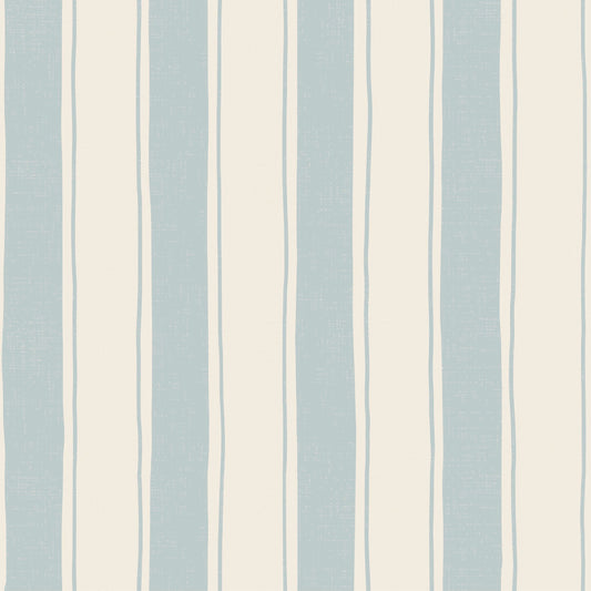 Papr Walls strepen behang voor de babykamer kinderkamer lichtblauw smalle streep