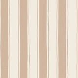 Strepen behang voor de kinderkamer meisjeskamer babykamer warm beige neutrale kinderkamer Papr Walls