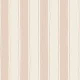Papr Walls strepen behang voor de babykamer kinderkamer zand beige smalle streep