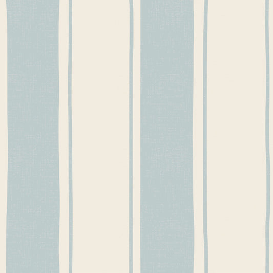 Papr Walls strepen behang voor de babykamer kinderkamer lichtblauw brede streep
