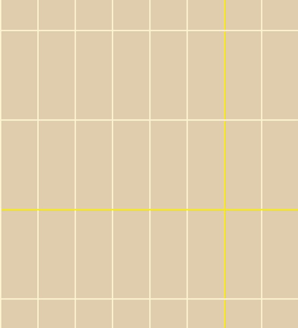 Studio Pieni behang geruit voor de kinderkamer beige