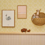 Studio Pieni behang voor de kinderkamer summer geel