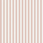Summer Gray French gestreept behang voor de kinderkamer meisjeskamer babykamer roze wit 