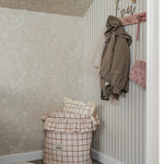 Strepen behang voor de kinderkamer babykamer jongenskamer meisjeskamer neutrale kinderkamer Summer Gray French Beige
