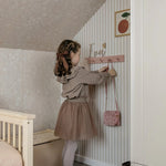Strepen behang voor de kinderkamer babykamer jongenskamer meisjeskamer neutrale kinderkamer Summer Gray French Beige