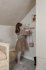 Strepen behang voor de kinderkamer babykamer jongenskamer meisjeskamer neutrale kinderkamer Summer Gray French Beige