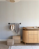 Strepen behang voor de kinderkamer babykamer jongenskamer Summer Gray French Blauw