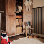 Summer Gray Niton gestreept behang voor de kinderkamer jongenskamer babykamer blauw