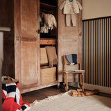Summer Gray Niton gestreept behang voor de kinderkamer jongenskamer babykamer blauw