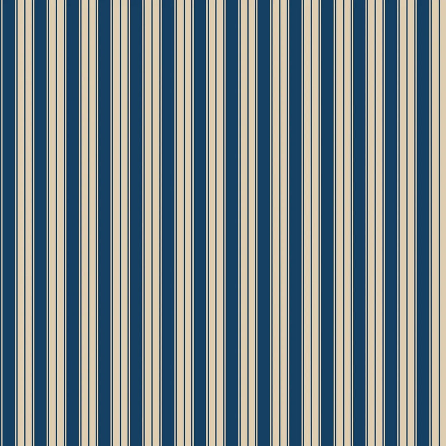 Summer Gray Niton gestreept behang voor de kinderkamer jongenskamer babykamer blauw