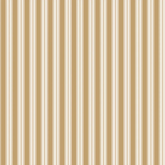 Summer Gray Niton gestreept behang voor de kinderkamer neutrale kinderkamer meisjeskamer jongenskamer babykamer marigold warm geel