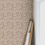 Summer Gray citrus behang voor de kinderkamer ruby rood