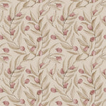 Summer Gray citrus behang voor de kinderkamer ruby rood
