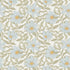 Summer Gray Fredrik Lake bloemenbehang voor de kinderkamer en babykamer in offwhite groen en lichtblauwe kleuren.