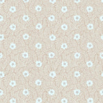 Summer Gray bloemen behang voor de kinderkamer meisjeskamer babykamer apricot  Kicki abrikoos