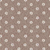 Summer Gray bloemen behang voor de kinderkamer meisjeskamer babykamer terra terracotta  Kicki