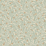 Lief Summer Gray bloemenbehang kinderkamer babykamer bronze brons bruin