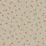 Lief Summer Gray bloemenbehang kinderkamer babykamer burgundy bordeaux rood
