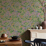 Summer Gray Lola lemon bloemenbehang voor meisjeskamer lemon