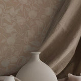 Summer Gray pomegranate granaatappel behang voor de kinderkamer en babykamer Dusty peach lichtroze